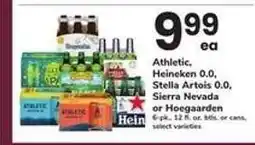 Safeway Athletic, Heineken 0.0, Stella Artois 0.0, Sierra Nevada or Hoegaarden offer