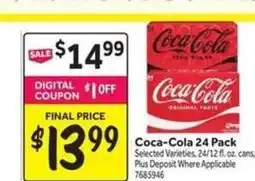 Stop&Shop Coca-Cola 24 Pack offer