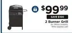 ShopRite 2-Burner Grill offer