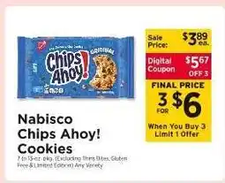 ShopRite Nabisco Chips Ahoy! Cookies offer