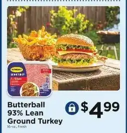 ShopRite Butterball 93% Lean Ground Turkey offer