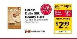 ShopRite Caress Daily Silk Beauty Bars offer