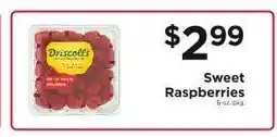 ShopRite Sweet Raspberries offer