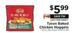 ShopRite Tyson Baked Chicken Nuggets offer