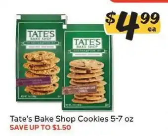 Winn Dixie Tate's Bake Shop Cookies offer
