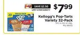 ShopRite Kellogg's Pop-Tarts Variety 32-Pack offer