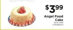 ShopRite Angel Food Cake offer