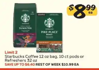Winn Dixie Starbucks Coffee offer