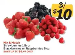 Winn Dixie Mix & Match Berries offer