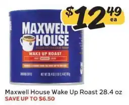 Winn Dixie Maxwell House Wake Up Roast offer