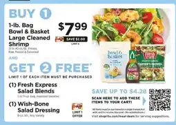 ShopRite Bowl & Basket Large Cleaned Shrimp offer