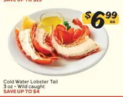 Winn Dixie Cold Water Lobster Tail offer