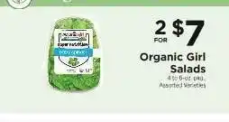 ShopRite Organic Girl Salads offer