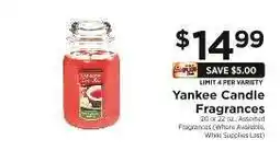ShopRite Yankee Candle Fragrances offer