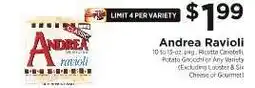 ShopRite Andrea Ravioli offer
