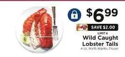 ShopRite Wild-Caught Lobster Tails offer