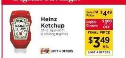 ShopRite Heinz Ketchup offer