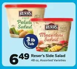 Save a Lot Reser's Side Salad offer