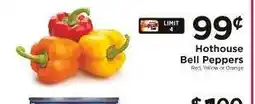 ShopRite HotHouse Bell Peppers offer