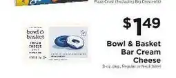 ShopRite Bowl & Basket Bar Cream Cheese offer