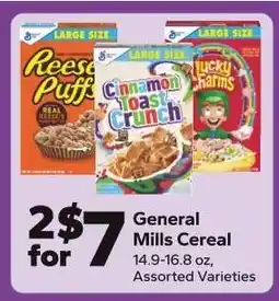 Save a Lot General Mills Cereal offer