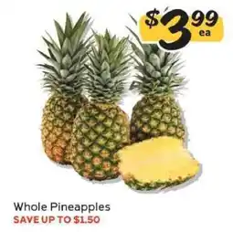 Winn Dixie Whole Pineapples offer