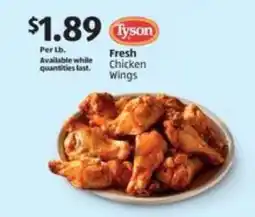 Aldi Tyson Fresh Chicken Wings offer