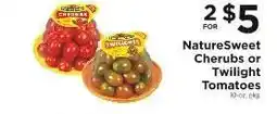 ShopRite NatureSweet Cherubs or Twilight Tomatoes offer