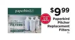 ShopRite Paperbird Pitcher Replacement Filters offer