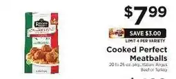 ShopRite Cooked Perfect Meatballs offer