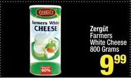 Super King Markets Zergüt Farmers White Cheese 800 Grams offer