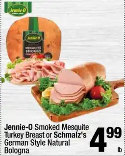 Super King Markets Jennie-O Smoked Mesquite Turkey Breast or Schmalz's German Style Natural Bologna offer