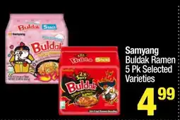 Super King Markets Samyang Buldak Ramen 5 Pk Selected Varieties offer