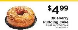 ShopRite Blueberry Pudding Cake offer