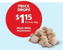 Aldi Whole White Mushrooms offer