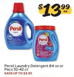 Winn Dixie Persil Laundry Detergent offer