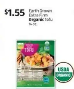 Aldi Earth Grown Extra Firm Organic Tofu offer