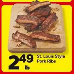 Save a Lot St. Louis Style Pork Ribs offer