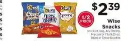 ShopRite Wise Snacks offer