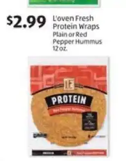 Aldi L'oven Fresh Protein Wraps offer