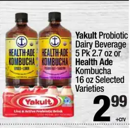 Super King Markets Yakult Probiotic Dairy Beverage offer