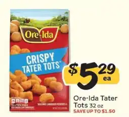 Winn Dixie Ore Ida Tater Tots offer