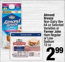 Super King Markets Farmer John Ham Regular or Low Sodium 12 oz offer