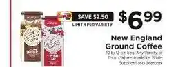 ShopRite New England Ground Coffee offer