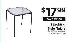 ShopRite Stacking Side Table offer