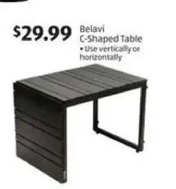 Aldi Belavi C-Shaped Table offer