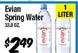 Western Beef Evian Spring Water offer