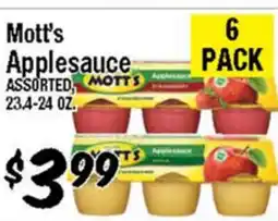 Western Beef Mott's Applesauce offer