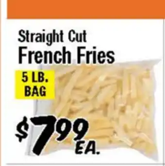 Western Beef Straight Cut French Fries offer