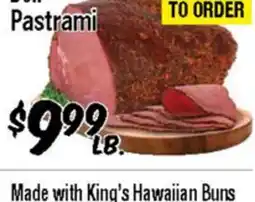 Western Beef Del Pastrami offer